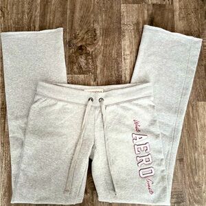 Aeropostale 1987 Gray Flared Leggings